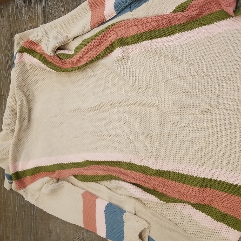 "Rory" oatmeal colored cardigan - Picture 4 of 4
